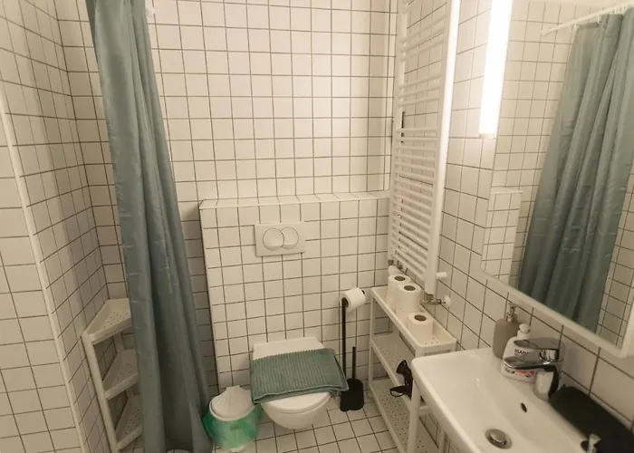 Appartement Peaceful Basement With Terrace & Free Gym Boedapest